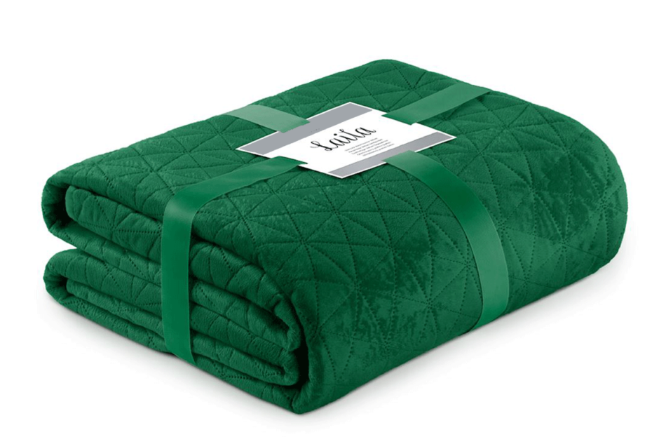 LAILA Tagesdecke dunkelgrün/hellgrün - Foto 0