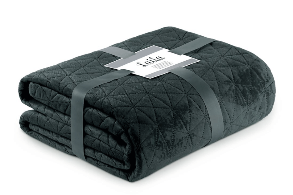 LAILA Tagesdecke graphit/silber - Foto 0