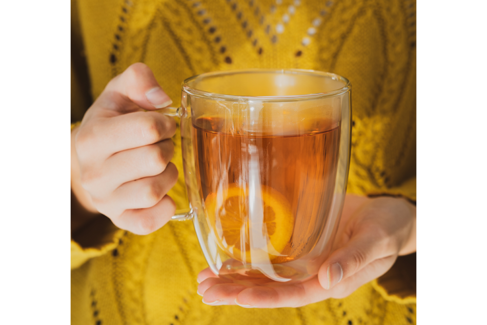 AMO Glas mit doppeltem Boden transparent - Foto 1