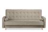 DOZER 3-Sitzer Sofa mit Schlaffunktion beige beige/braun - Foto 1