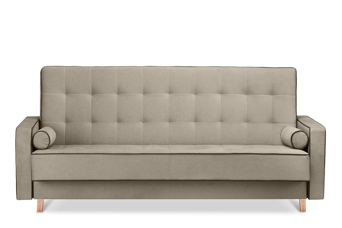 3-Sitzer Sofa mit Schlaffunktion beige