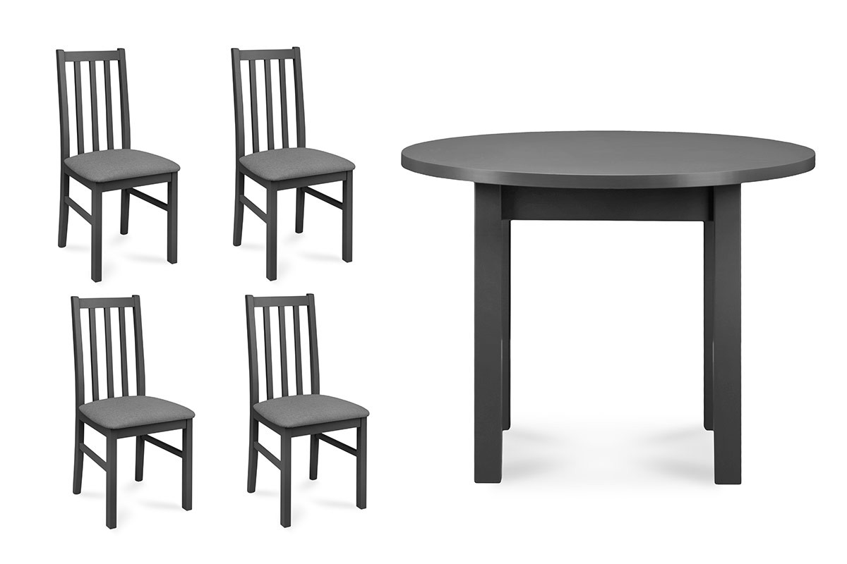 Satz Stühle 4 tlg. + Tisch