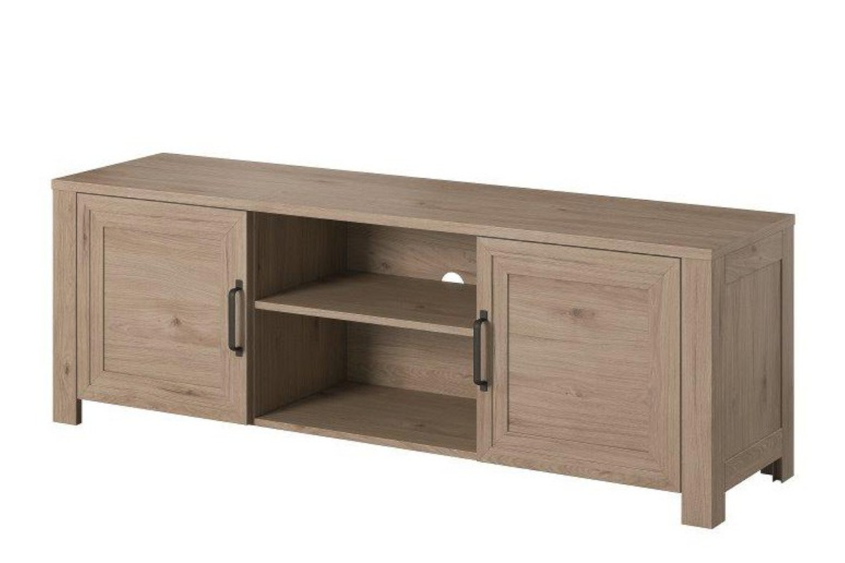 SV SV Schrank mit doppelten Einlegeböden Eiche