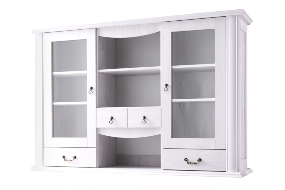 BRITON Kommode Auszug 165 cm vintage weiß weiß - Foto 0