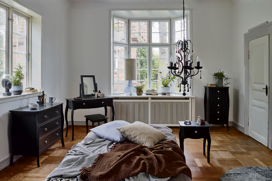 BAROQUE Vintage-Kommode mit Schubladen in Weiß weiß - Foto 6