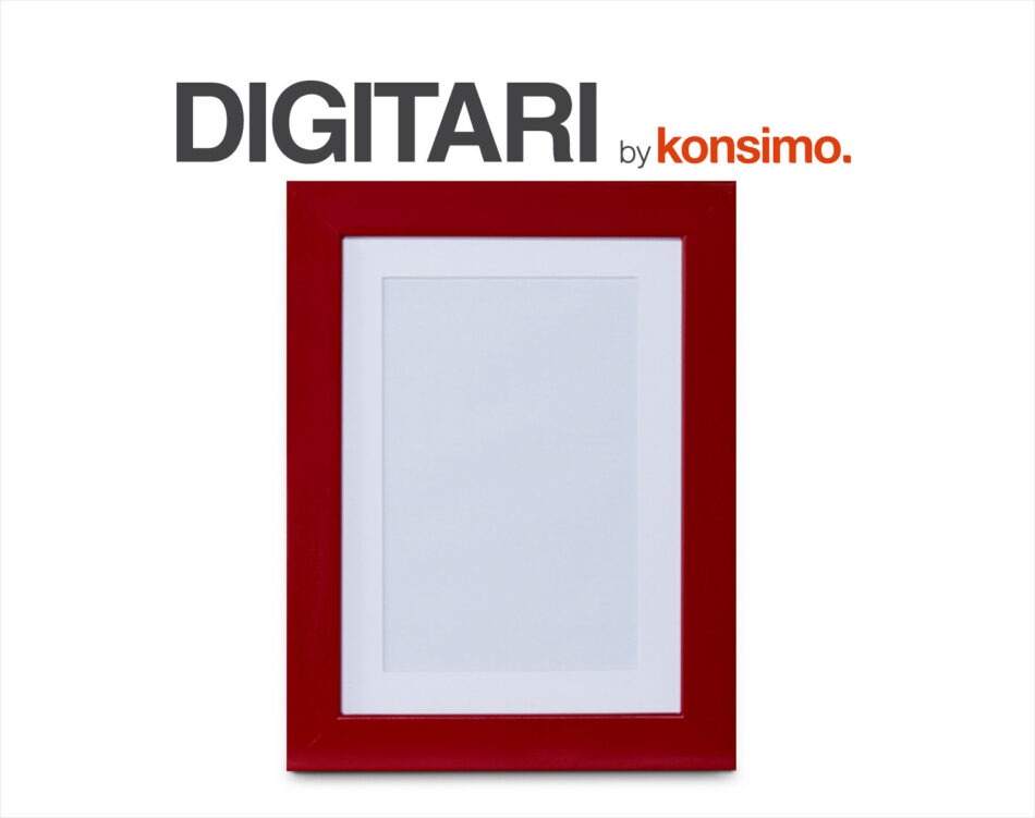 DIGITARI Rahmen rot - Foto 2