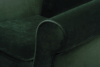 MILES Ohrensessel Flaschengrün, Samt, mit schwarzen Beinen grün - Foto 5