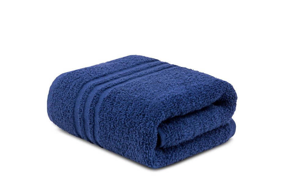 MANTEL Set mit 4 mittelgroßen Handtüchern marineblau - Foto 2
