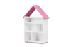 PABIS Bücherregal für ein Mädchen weiß weiß/rosa - Foto 3