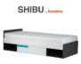 SHIBU Modernes Kinderbett mit Schublade graphit/weiß/blau - Foto 10