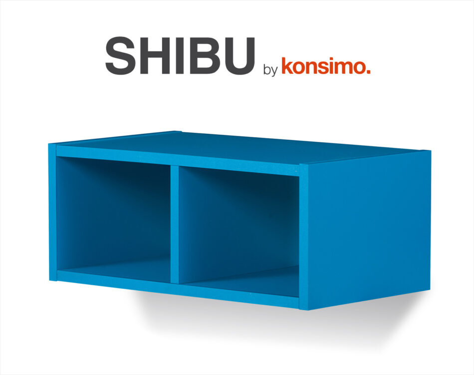 SHIBU Hängendes Regal für das Kinderzimmer blau - Foto 3
