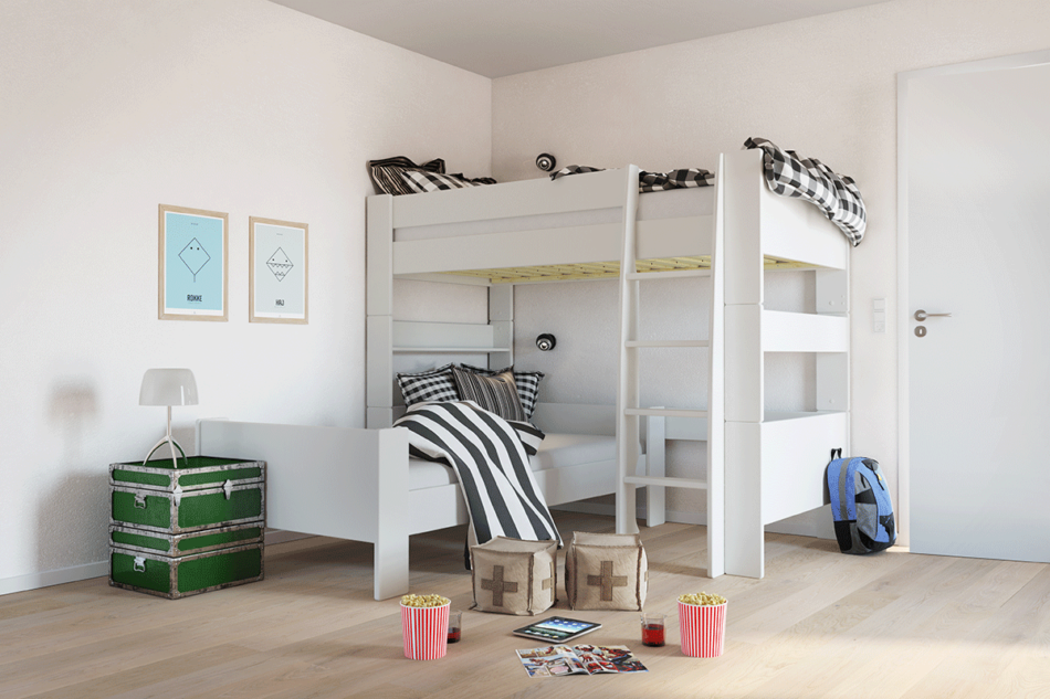 STEENS FOR KIDS Etagenbett weiß - Foto 6