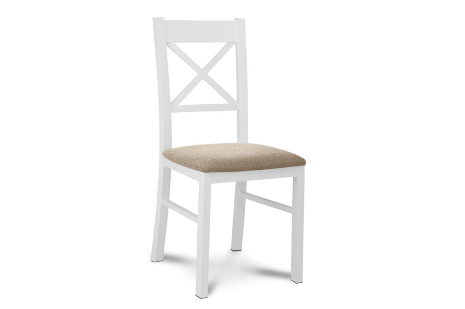 CRAM, LEMAS Großer Klapptisch mit 4 Stühlen weiß/Eiche weiß/beige/weiß/dunkle eiche - Foto 2