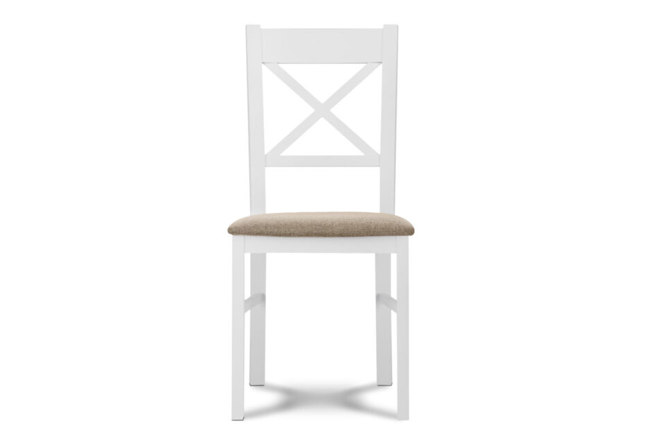 CRAM, LEMAS Großer Klapptisch mit 4 Stühlen weiß/Eiche weiß/beige/weiß/dunkle eiche - Foto 3