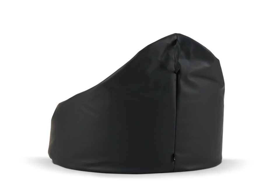 COSMO Sitzsack aus Öko-Leder in Schwarz schwarz - Foto 3