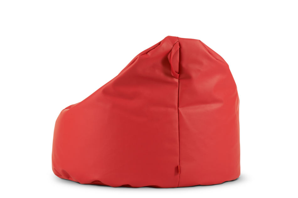 COSMO Sitzsack aus Öko-Leder in Rot rot - Foto 2