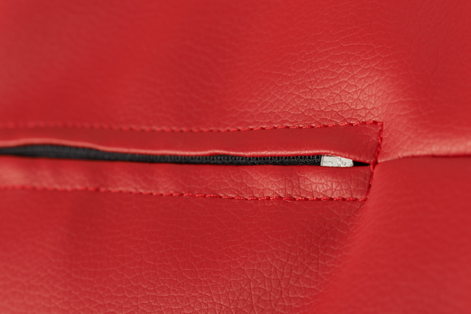 COSMO Sitzsack aus Öko-Leder in Rot rot - Foto 5