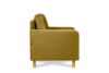 ERISO Gelber Velours-Sessel für das Wohnzimmer honig - Foto 5