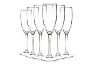 Champagnerglas 6 -teilig.