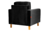 ERISO Dunkelgrüner Velours-Sessel für das Wohnzimmer graphit - Foto 5