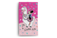Minnie das Lama Handtuch