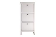 Eleganter Schuhhochschrank weiß