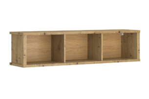 LEORI, https://konsimo.de/kollektion/leori/ Hängendes Bücherregal 125 cm in artisan Eiche loft style handwerkliche eiche - Foto