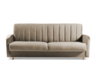 Klappsofa für Wohnzimmer automatisches Schlafsofa beige