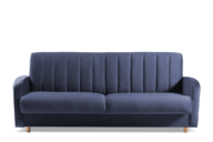 Klappsofa für Wohnzimmer automatisches Schlafsofa navy blau