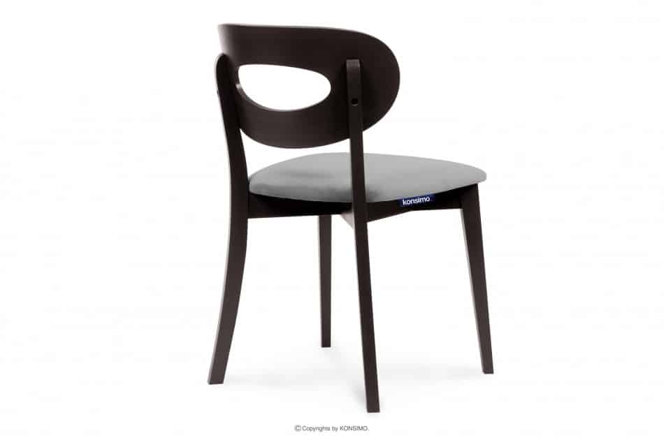 TANER Vintage Stuhl wenge grau 2tlg. grau/wenge - Foto 5