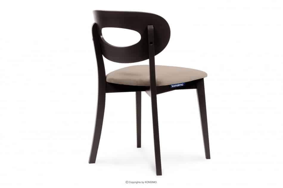TANER Vintage wenge beige stuhl beige/wenge - Foto 3