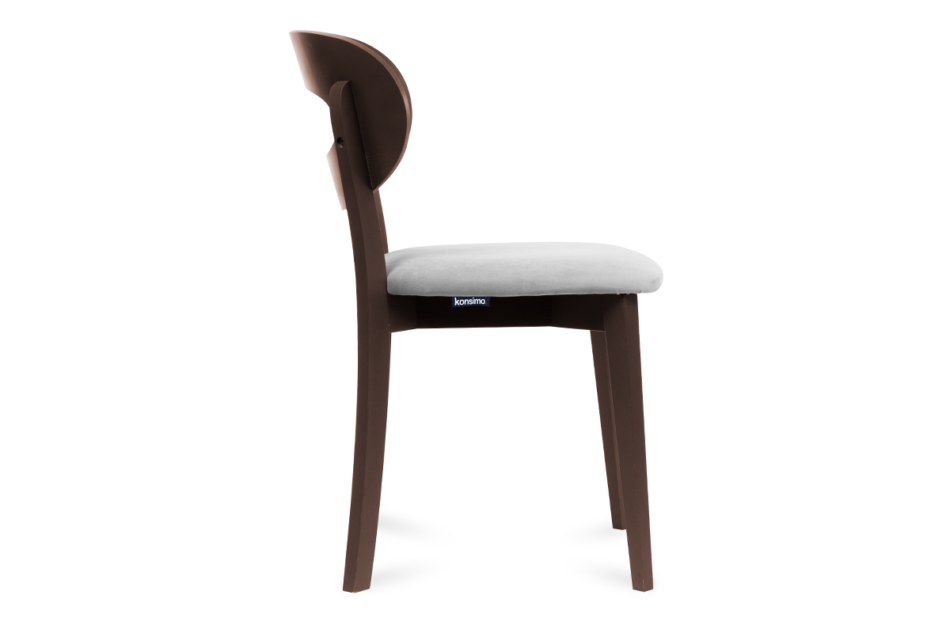 TANER Vintage Macho Stuhl grau 2tlg. grau/mahagoni - Foto 5