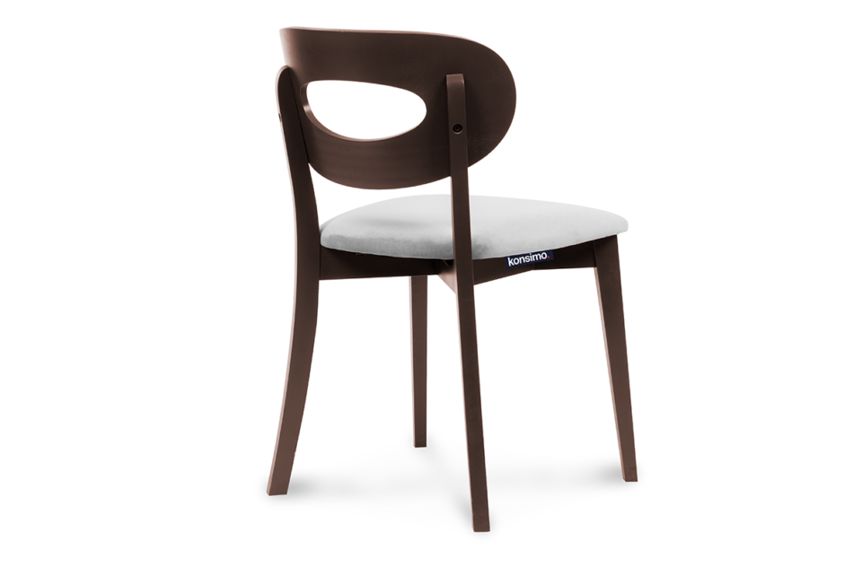 TANER Vintage Macho Stuhl grau 2tlg. grau/mahagoni - Foto 6