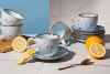 ALUMINA Tasse mit Untertasse cottage sky - Foto 5