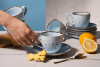 ALUMINA Tasse mit Untertasse cottage sky - Foto 4