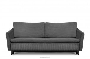 TENUS, https://konsimo.de/kollektion/tenus/ Klassische 3-Sitzer-Sofa aus Dunkelgrauem Samt dunkelgrau - Foto