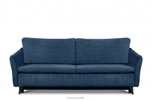 TENUS, https://konsimo.de/kollektion/tenus/ Klassische 3-Sitzer-Sofa aus Hellblauem Samt marineblau - Foto