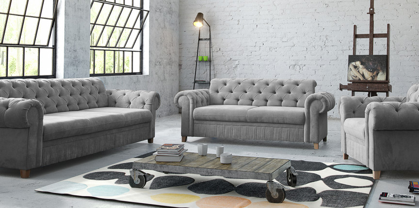 Kanapa w stylu prowansalskim