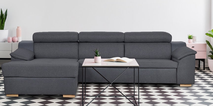 Narożnik z funkcją spania