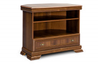 TV-Eckschrank Nussbaum
