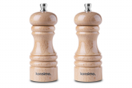 Mühlenset 12 cm 2 -teilig. Buche
