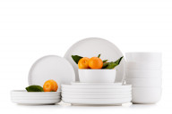 Tafelservice 6-Personen-Set (18 tlg.) weiß