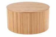 Runder Couchtisch aus Holz