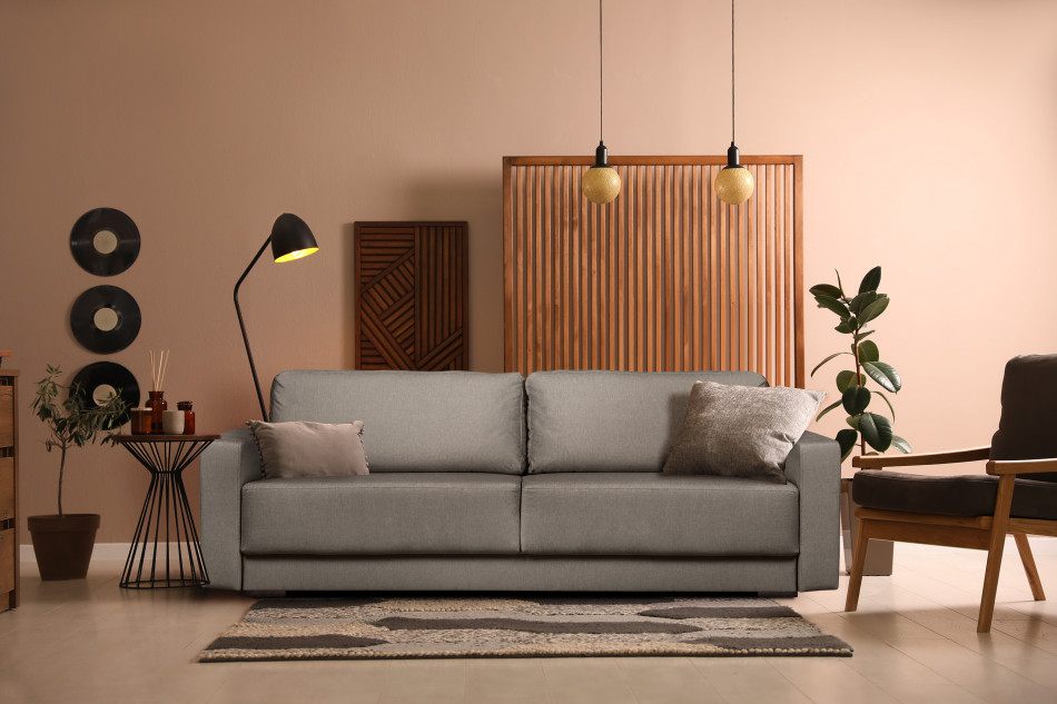 RUVIS Ausziehbare Sofa nach vorne 150x200 cm beige beige - Foto 1