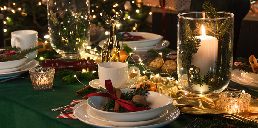 stroik świąteczny w wazonie