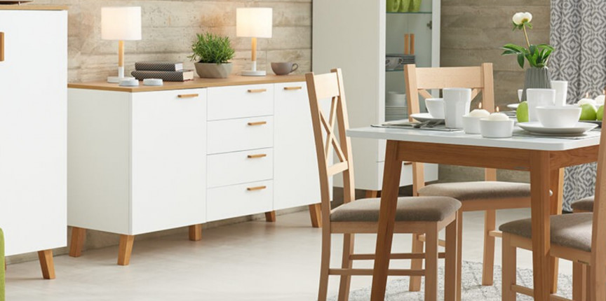 krzesła do drewnianego stołu