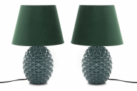 Grüne Tischlampe 2St