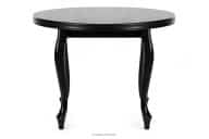 Runder Klapptisch Glamour schwarz