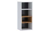 Eleganter Hängeschrank mit 3 Einlegeböden Weiß