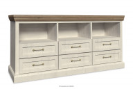Cremefarbener TV-Schrank für das Wohnzimmer